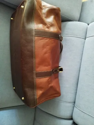 Bolso de viaje de piel
