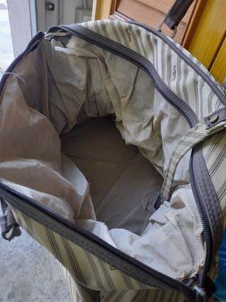 Valigia vintage con ruote