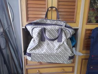 Valigia vintage con ruote