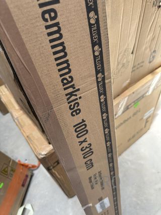 Toldo vertical con pinza tillvex