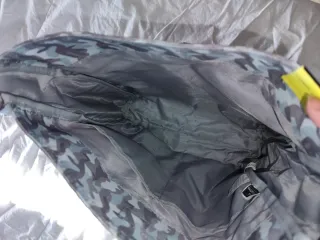 Bolso carrito y chupetero camuflaje