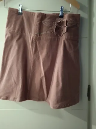 Falda Coronel Tapioca rosa