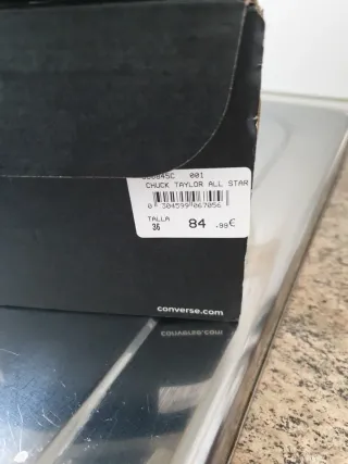 Converse Chuck Taylor All Star Talla 36
