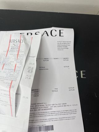 Sneakers Versace Uomo Nere