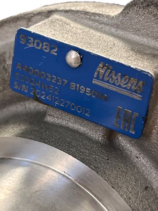 Turbo NISSENS 93082 1.9 CDTI Opel Astra H