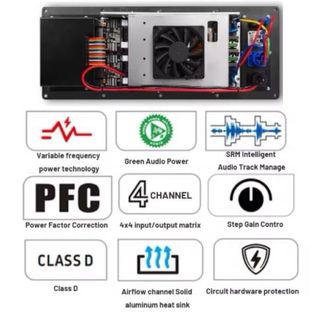 Etapa 3 Canales DSP Nueva 2000+ 650+650