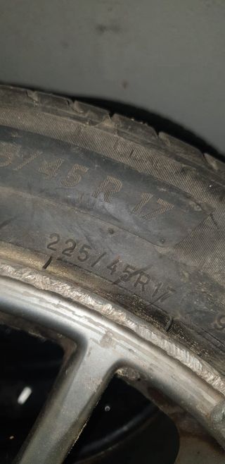 Llanta remolque 225/45/17