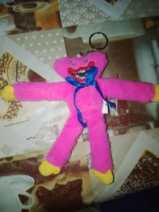 Llavero Peluche Rosa Huggy Wuggy