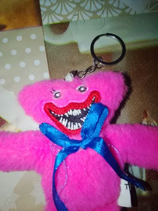Llavero Peluche Rosa Huggy Wuggy