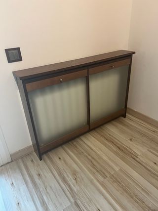 Mueble cubre radiador madera