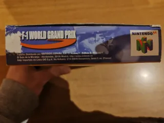 F-1 World Grand Prix Nintendo 64 PAL Eur