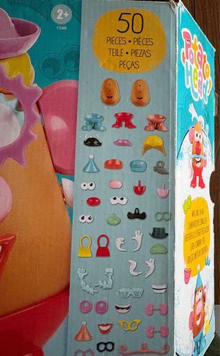 Mr. Potato Head Set de Accesorios.Tres Mrs Potatos