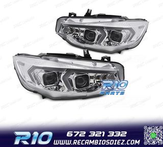 FAROS BMW F32 F33 13-17 XENON DRL NEGROS