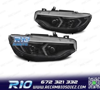FAROS BMW F32 F33 13-17 XENON DRL NEGROS