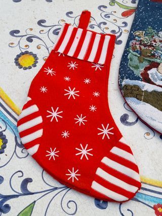 Calza Kinder Befana Rossa