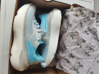 Deportivas Under Armour Azul y Gris