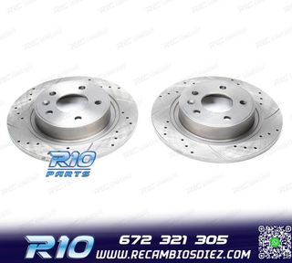 DISCOS DE FRENO PARA CHRYSLER PERFORADOS RANURADOS