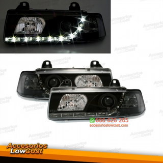 FAROS LUZ DIURNA LED BMW SERIE 3 E36 COUPE + CABR