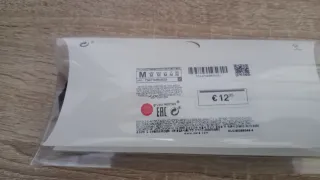 Pajarita Zara Seda Negra/Morada