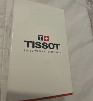 Reloj Tissot Negro y Plateado