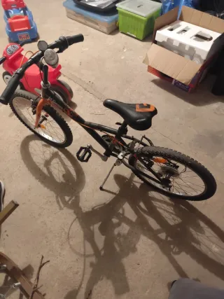 Bicicleta junior con marchas