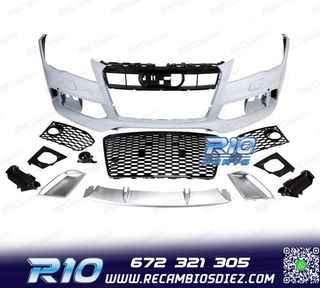PARAGOLPES DELANTERO AUDI A7 10-14 LOOK RS7 PDC