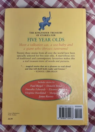 A Treasury of Stories for Five Year Olds