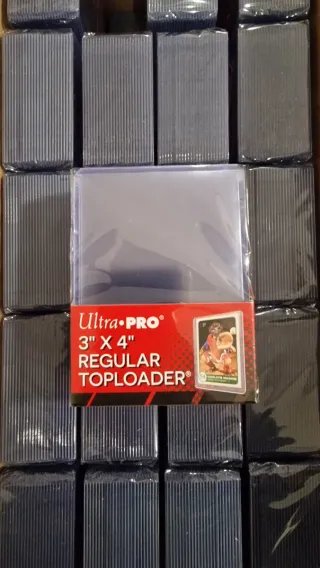 1 pacco da 25 Toploader Ultra Pro Regular 3" x 4"