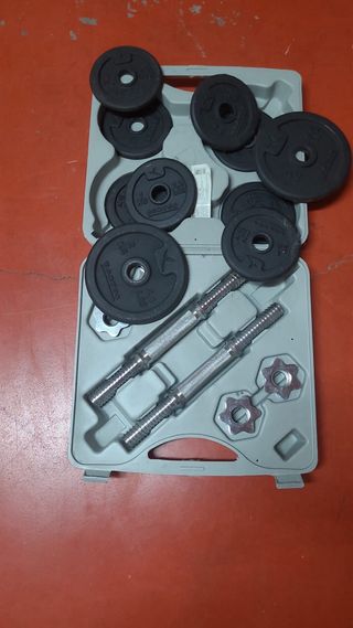 Kit Mancuernas 20kg Musculación