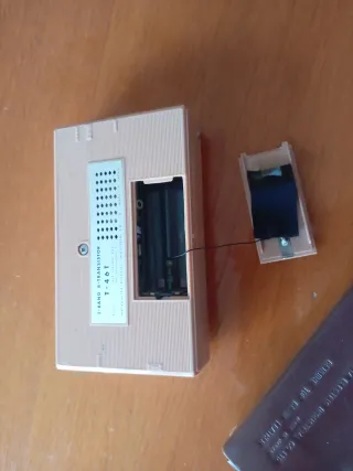 Radio Transistor National Marrón