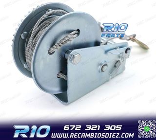 CABRESTANTE PROFESIONAL 1500KG Y 10 METROS