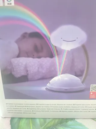 Proyector LED Nube Arcoíris InnovaGoods