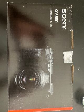 Cámara Sony Alpha A6600