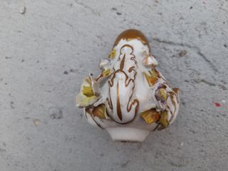 Pomolo in ceramica con fiori