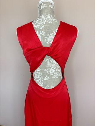 Vestido Rojo  S zara