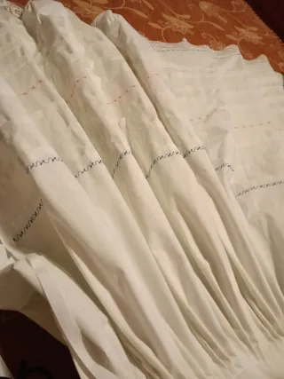 Enagua ,cancan de Baturra Tradicional Blanca