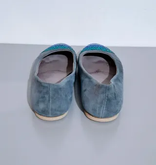 Mocassini Zeroda grigio multicolor