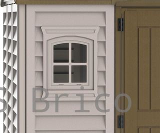 Caseta PVC Apex 249x326x234 cm - Duramax