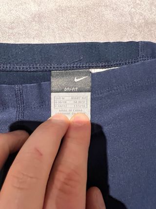 Pantaloncino Nike DRI-FIT Blu Taglia M