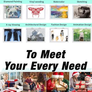 Tavoletta Luminosa A3 YINGWOND con staffa