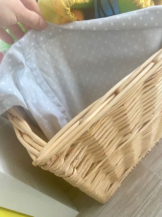 Baul juguetero de mimbre