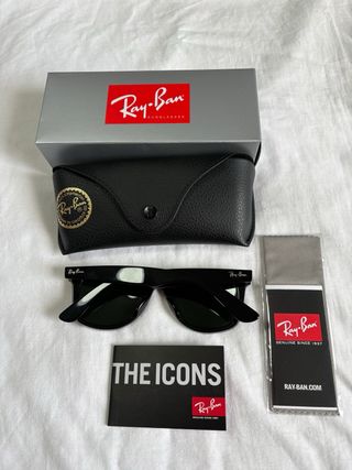 Gafas de sol Ray-Ban Wayfarer Black/G15-Green