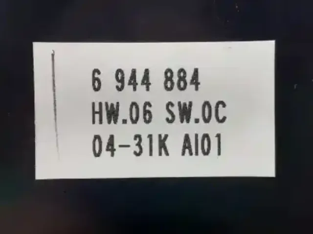 Botón iDrive BMW Serie 5 y 6