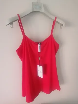 Top Pilar Prieto Rojo Talla M