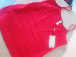 Top Pilar Prieto Rojo Talla M