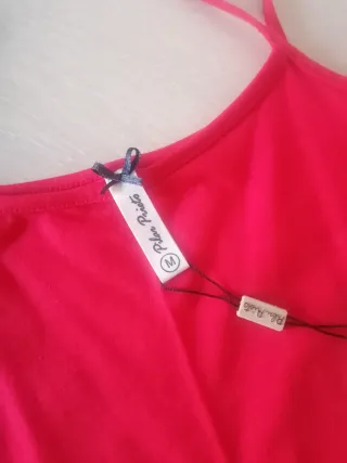 Top Pilar Prieto Rojo Talla M