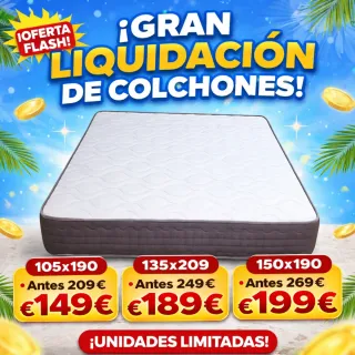 Colchón Viscoelástico 2 Caras