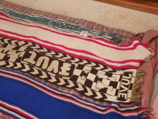 Lote Bufandas Fútbol Athletic, Juve, Sampdoria