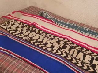 Lote Bufandas Fútbol Athletic, Juve, Sampdoria