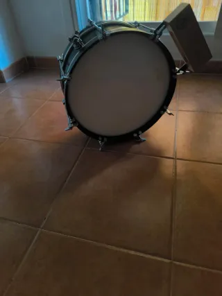 Tambor de samba Regalo correaje y baquetas